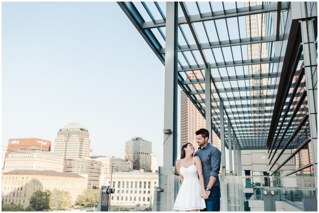Downtown Cleveland Engagement Session